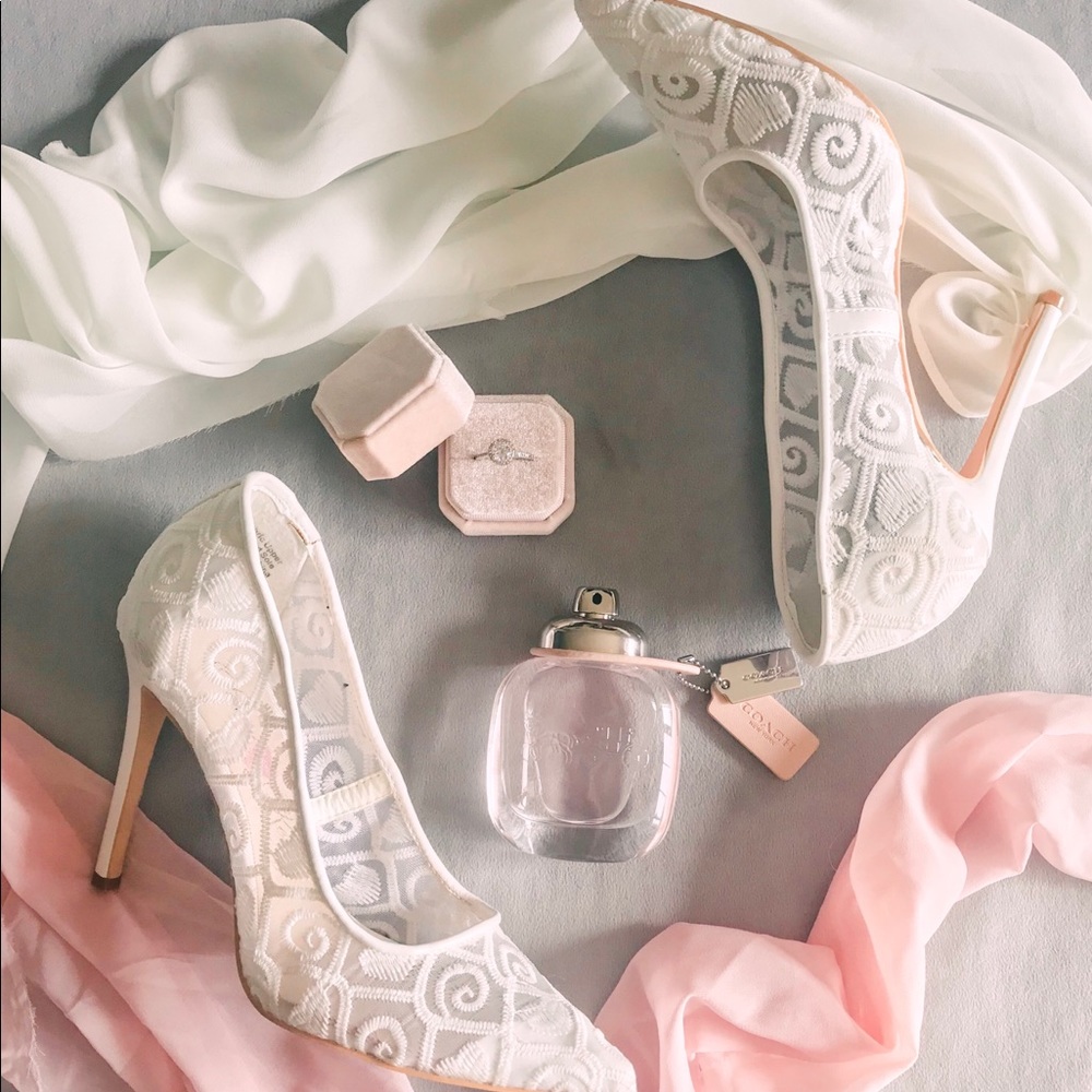 White heels